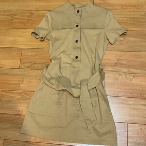 Zara button dress